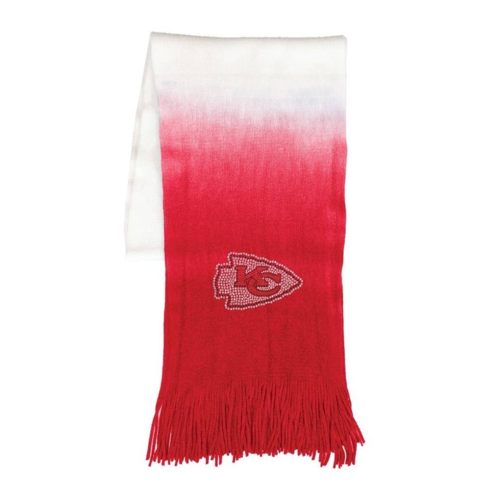 NFL Kansas City Chiefs Dip Dye Scarf